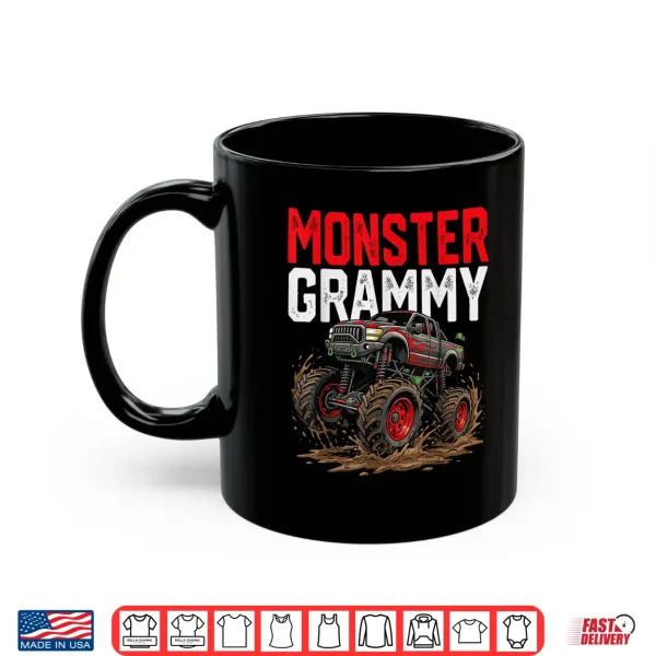 Mug Monster Grammy Monster Truck Mothers Day Family Matching Shirt