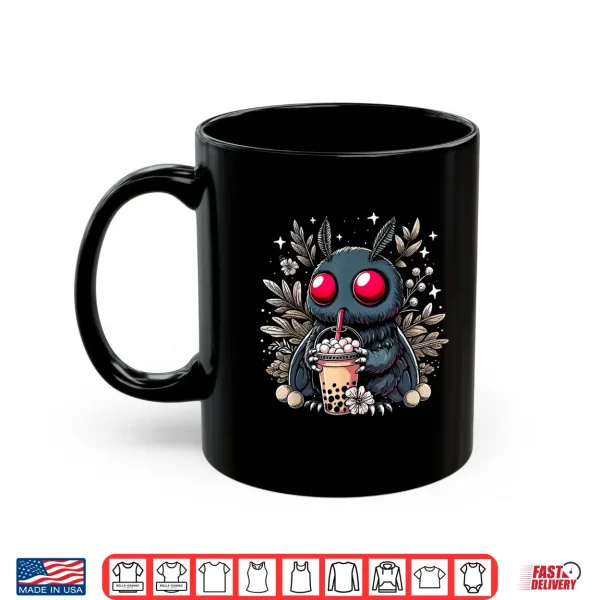 Mug Mothman Bubble Tea Kawaii Boba Tea Shirt