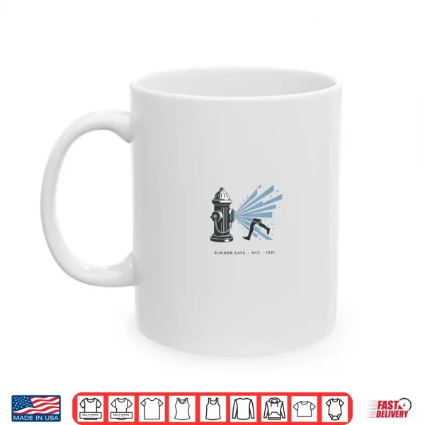 Mug NYC Fire Hydrant New York City Summer Design Shirt