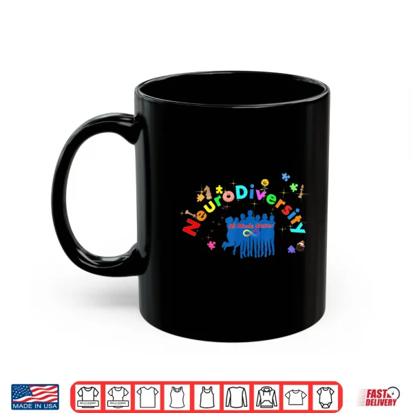 Neurodiversity All Minds Matter Autism Awareness Shirt 3 Mug Neurodiversity All Minds Matter Autism Awareness Shirt