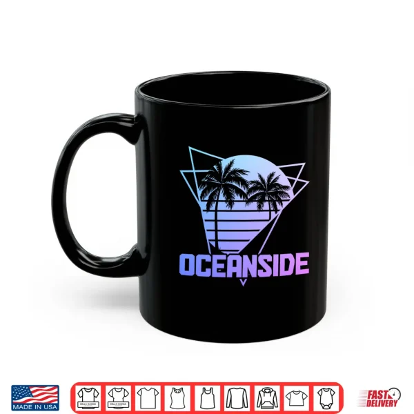 Mug Oceanside California Retro Vintage Surf Souvenir Surfer Performance Shirt