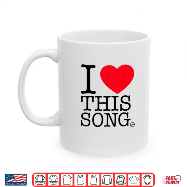 Mug Official Conan Gray I Heart This Song Shirt