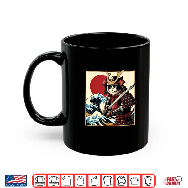 Mug Otaku Ragdoll Cat Samurai Shirt