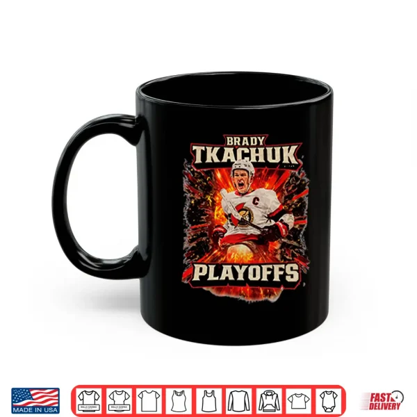 Ottawa Senators Brady Tkachuk Playoffs Shirt 3 Mug Ottawa Senators Brady Tkachuk Playoffs Shirt