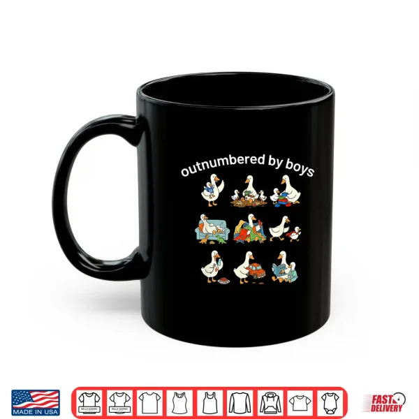 Mug Outnumbered by Boys Shirt
