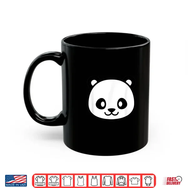 Mug Panda Happy fun graphic great for School Anime Japanese Gift Shirt