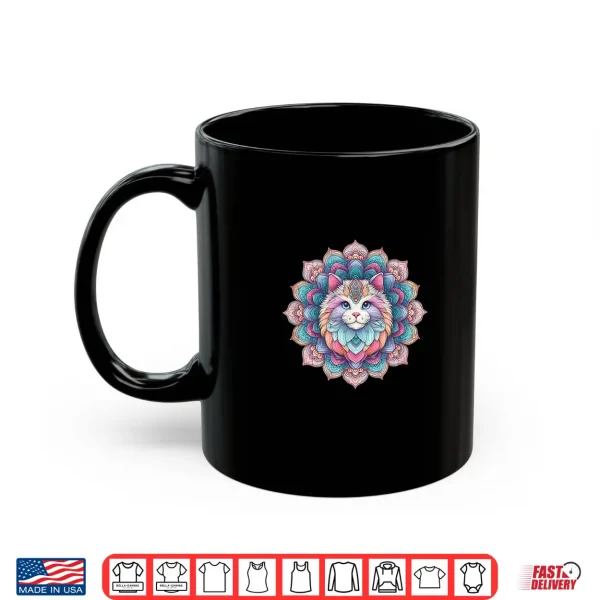 Mug Pastel Zen Mandala Ragdoll Cat Shirt