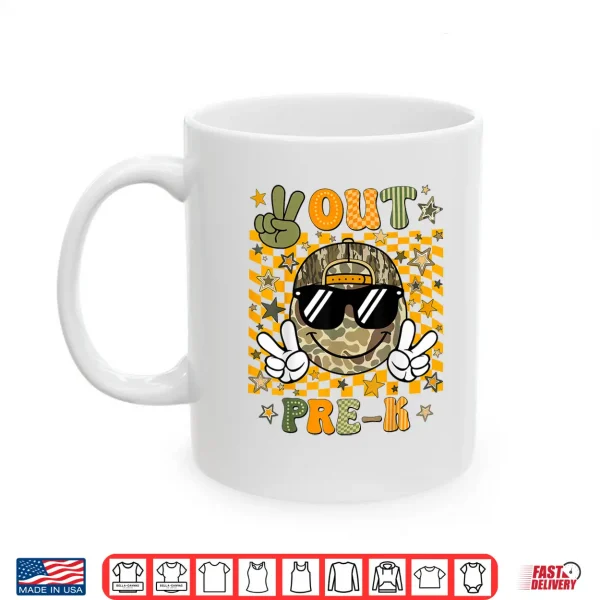 Mug Peace Out Pre K Camo Last Day Senior Graduation Shirt