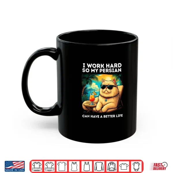 Mug Persian Cat Lover Design Funny Persian Shirt
