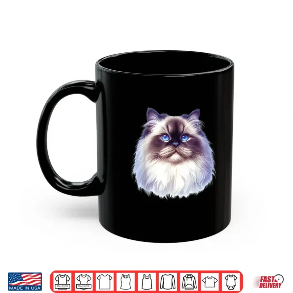 Mug Persian Cat Portrait Kitten Shirt
