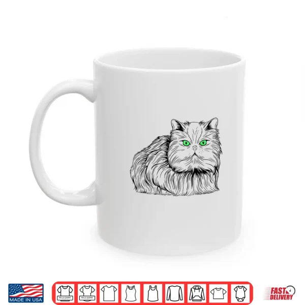 Mug Persian Cat Shirt