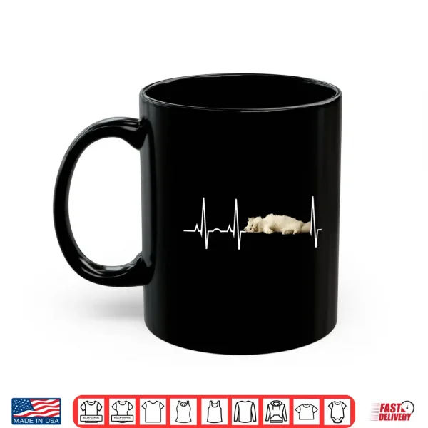 Mug Persian Cat Shirt Persian Cat Heartbeat Gift Tee Shirt