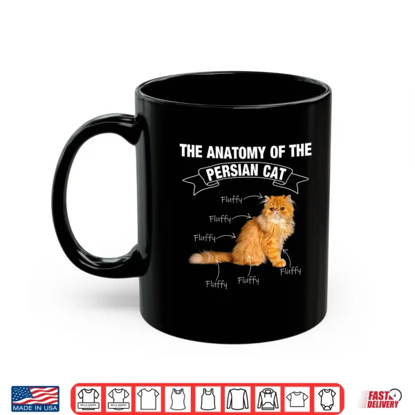 Mug Persian cat Persian cats anatomy Shirt