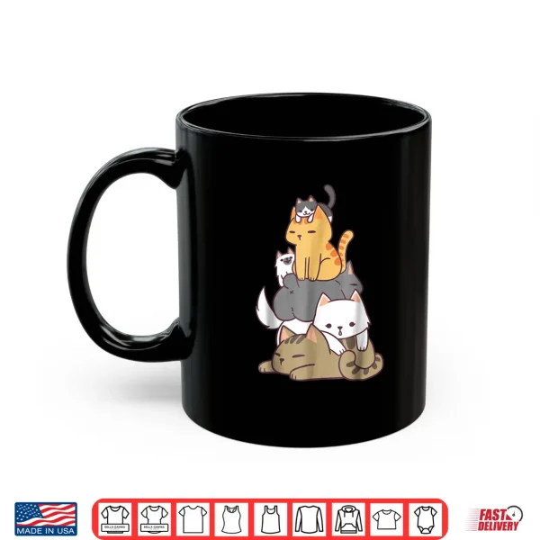 Mug Pile Of Kitty Cats Funny Cute Cat Lover Gift T Shirt