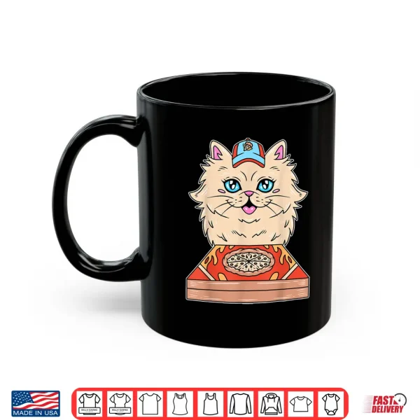 Mug Pizza Delivery Persian Cat Shirt