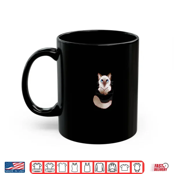 Mug Pocket Cute Ragdoll Kitten Kitty Cat Shirt
