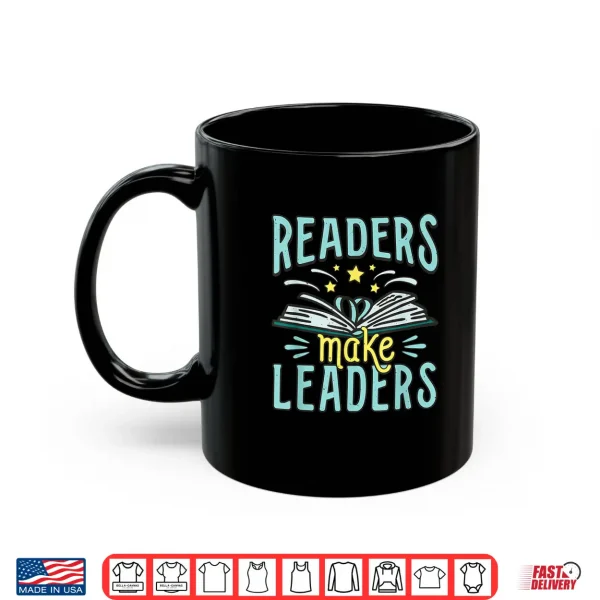 Mug Poetry Lover Nerdy Readers Make Leaders Literature Fan Shirt