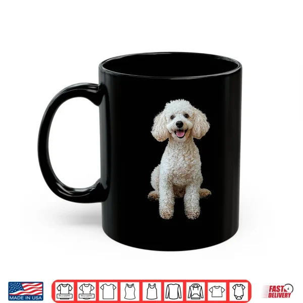 Mug Poodle Dog Motif Pet Illustration Poodle Men Women Kids Shirt