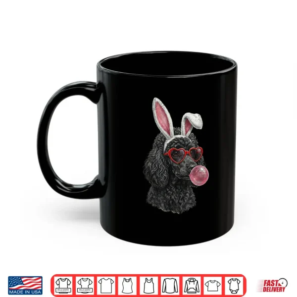 Mug Poodle Easter Bunny Dog Lover Shirt