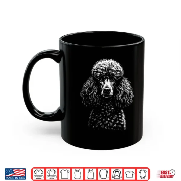 Mug Poodle Illustration Shirt