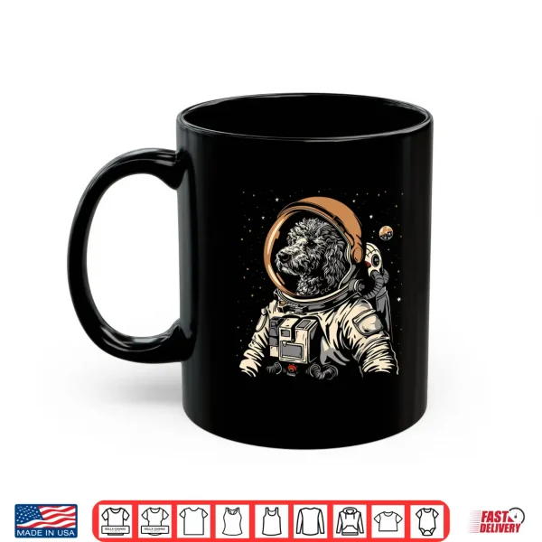 Mug Poodle Labradoodle Astronaut Funny Cute Dog Space Suit Shirt