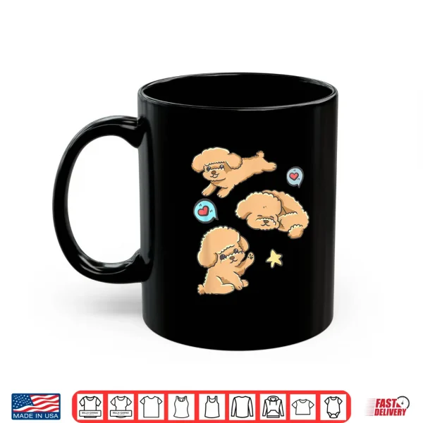 Mug Poodle Puppy Dog Cute Kawaii Anime Kawaii Japan Men Women Kids Shirt