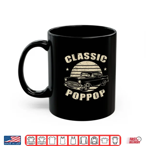 Mug Poppop Vintage Retro Classic Funny Car Lover Enthusiast Shirt