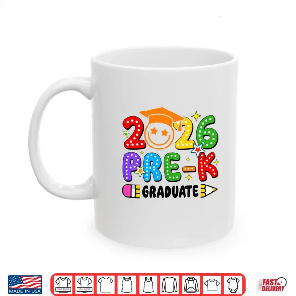 Mug Pre K Graduation 2026 Preschool Graduate Shirt