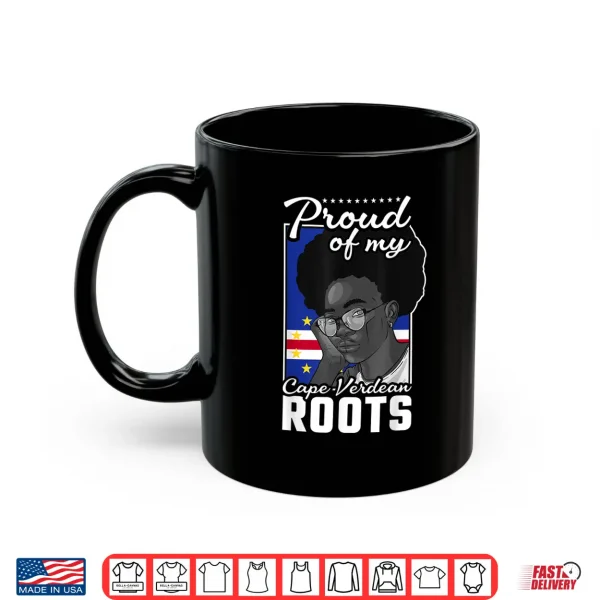 Mug Proud Cape Verdean Roots Black History Month Cape Verde Shirt
