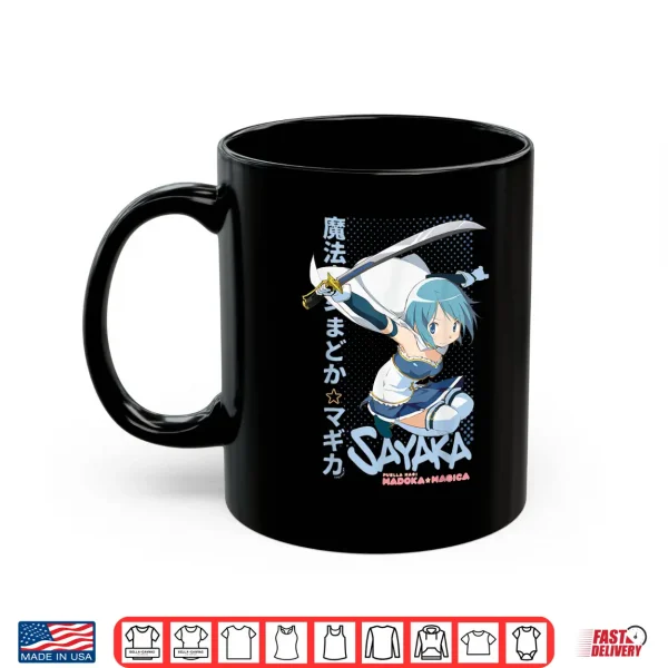 Mug Puella Magi Madoka Magica Sayaka Miki Anime Shirt