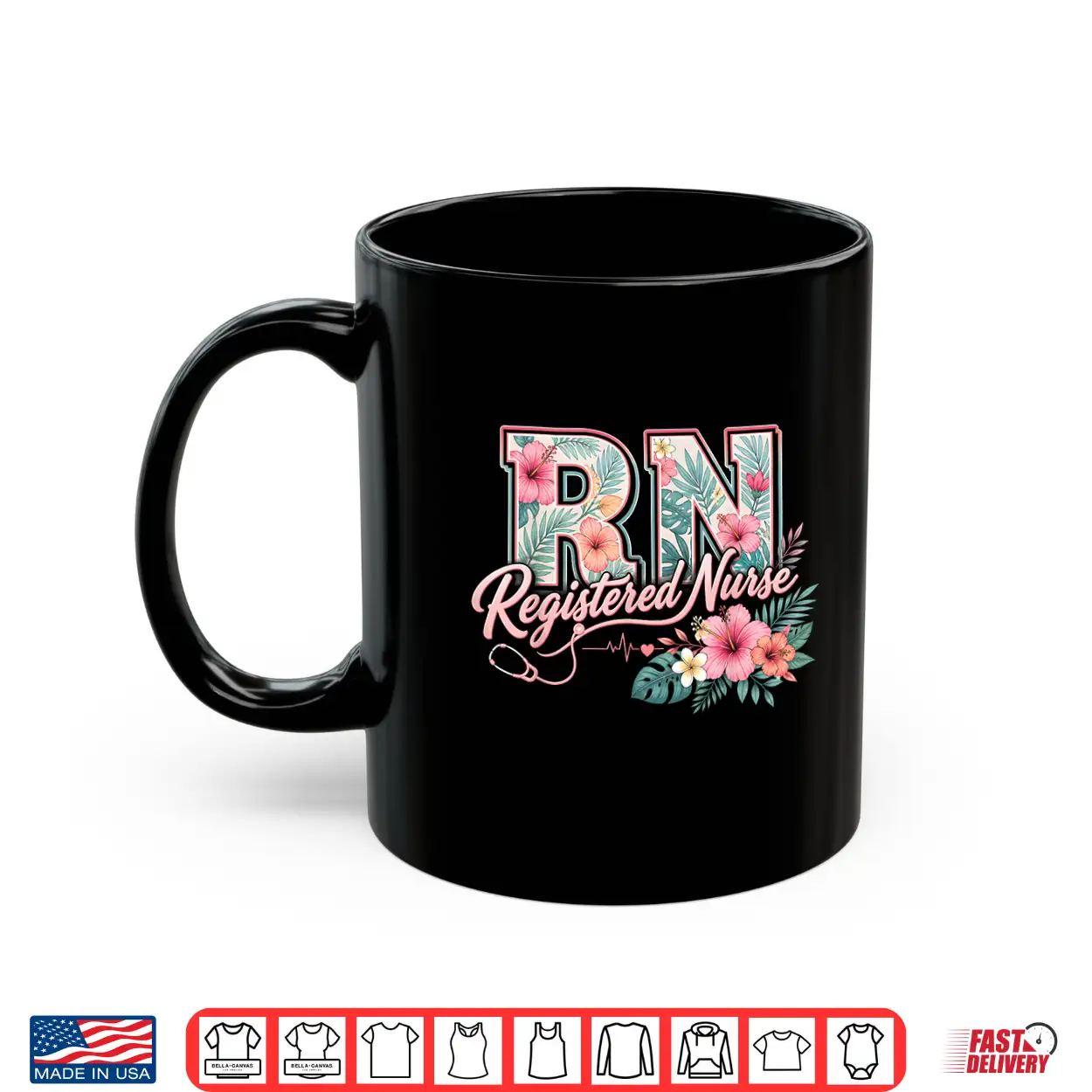Rn Tropical Flowers Registered Nurse Aloha Summer Vacation Shirt Rn Tropical Flowers Registered Nurse Aloha Summer Vacation Shirt