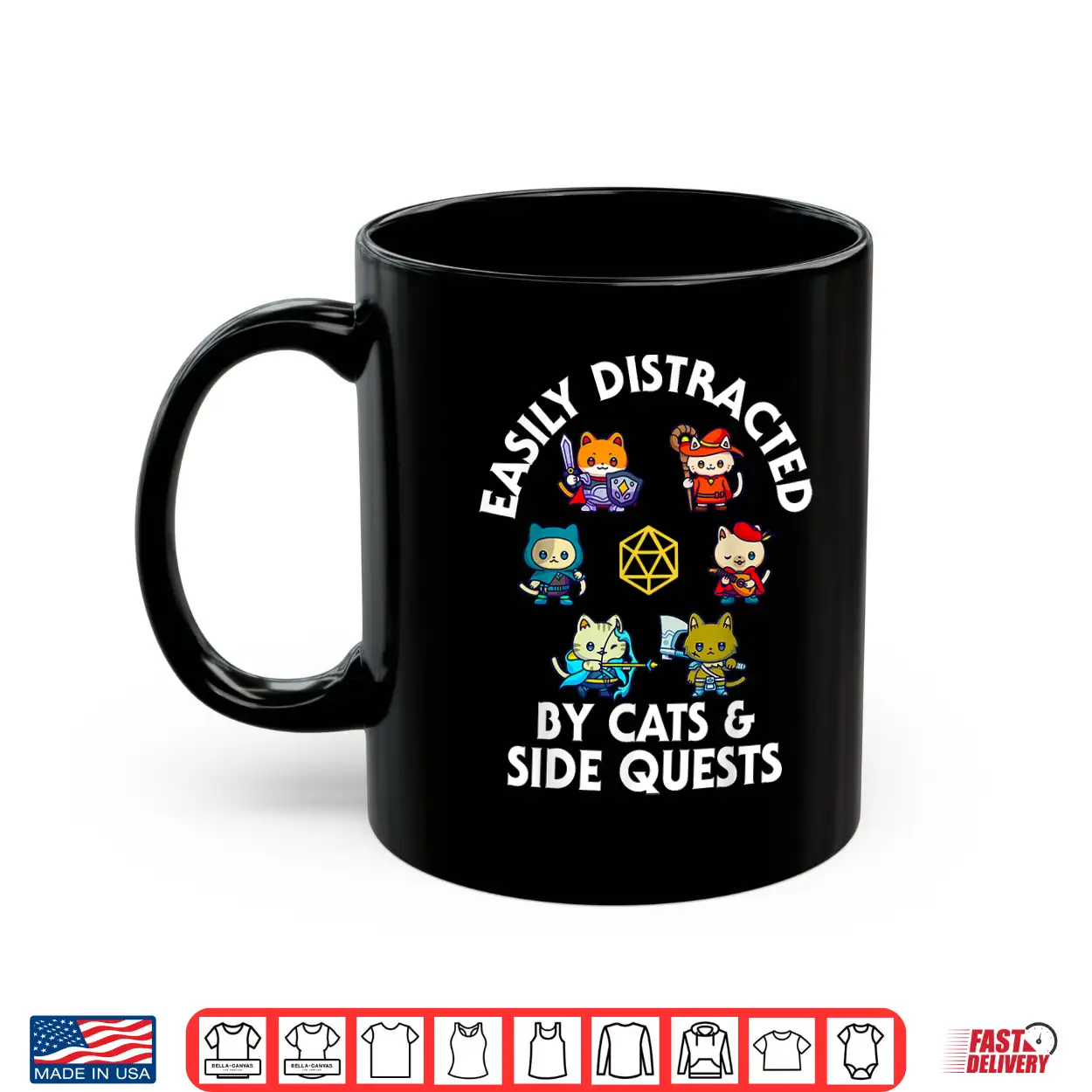 Rpg Gamer Cats D20 Dice Nerdy Geek Cat Men Women Kids Shirt Rpg Gamer Cats D20 Dice Nerdy Geek Cat Men Women Kids Shirt