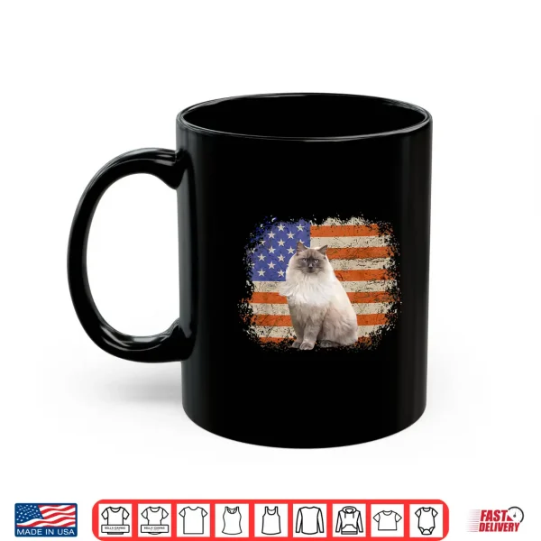 Mug Ragdoll Cat 4th of July Patriotic Independence Celebrations Shirt