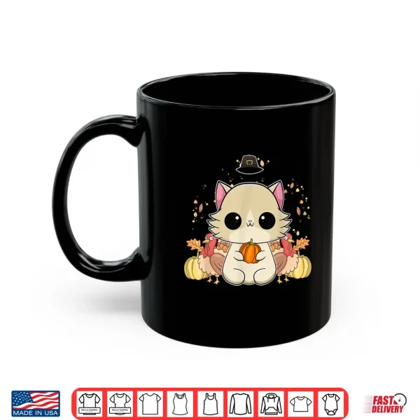 Mug Ragdoll Cat Anime Kitten Thanksgiving Turkey Shirt