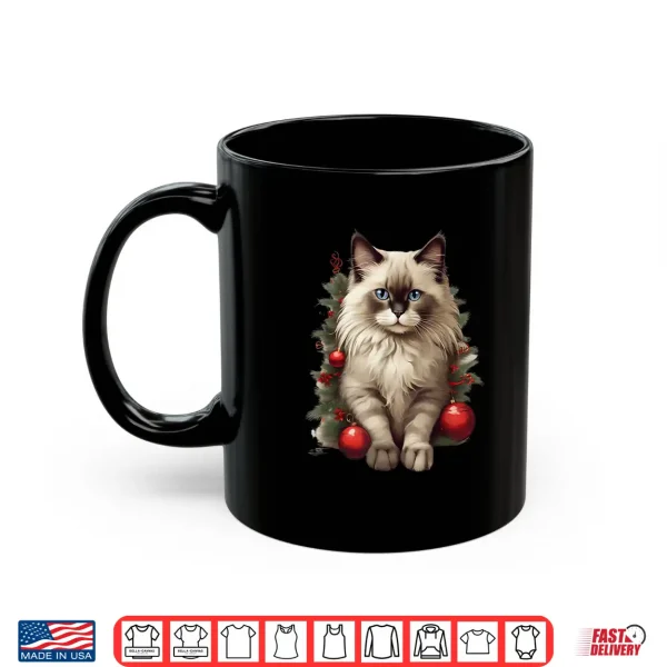 Mug Ragdoll Cat Christmas Baubles Xmas Ragdoll Cats Shirt