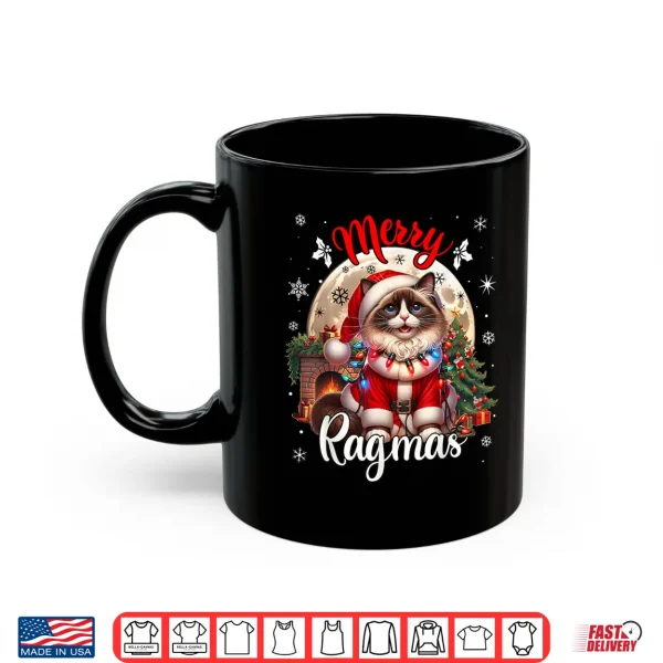 Mug Ragdoll Cat Christmas Costume Ragdoll Xmas Cat Shirt