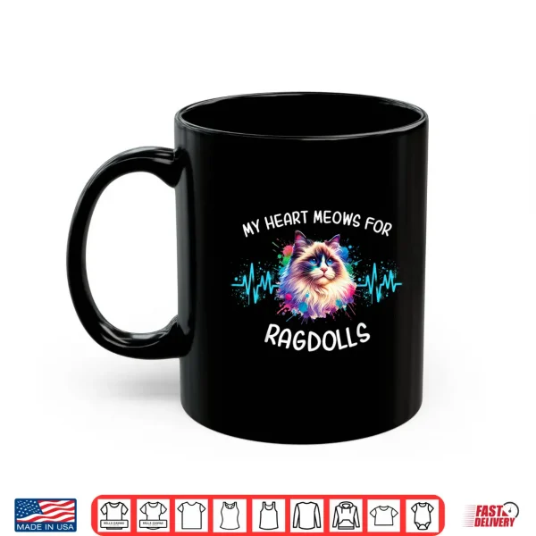 Mug Ragdoll Cat ECG Ragdolls Shirt