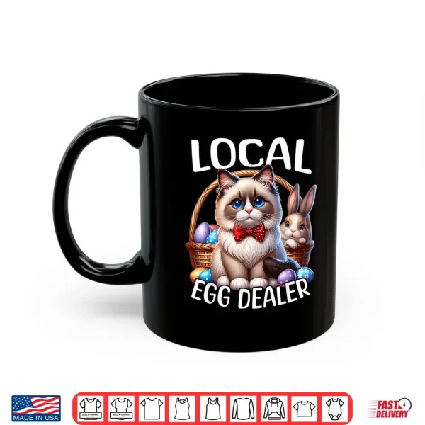 Mug Ragdoll Cat Easter with Cute Ragdoll Cat Shirt
