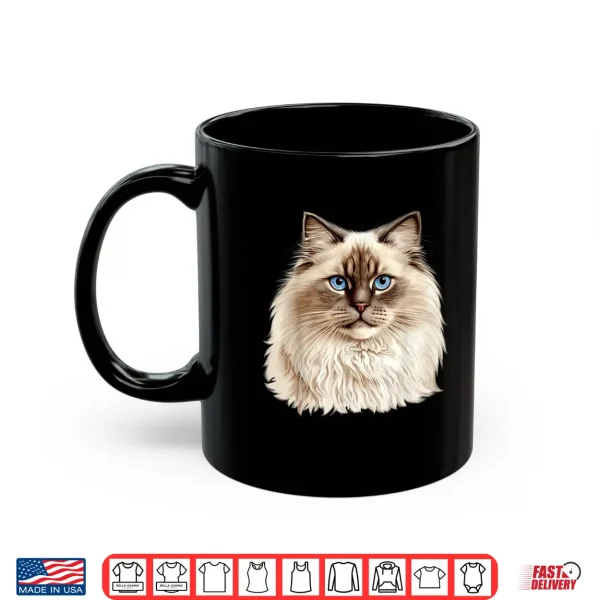 Mug Ragdoll Cat Portrait Ragdoll Cat Head Ragdoll Cat Face Shirt