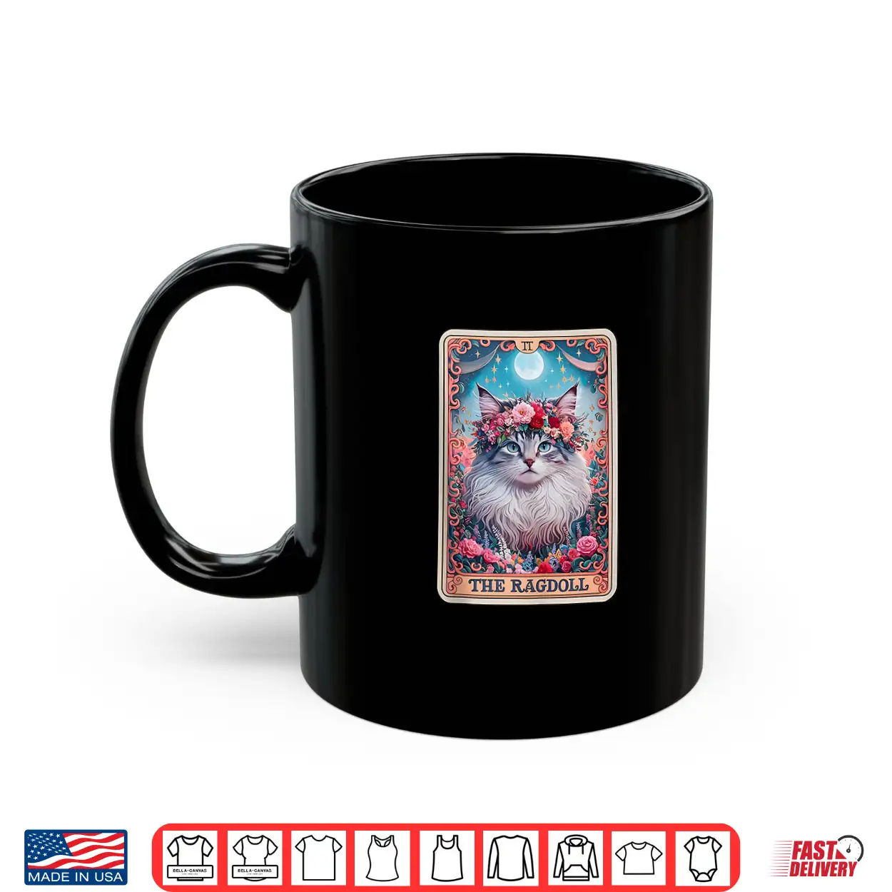 Ragdoll Cat Tarot Card Childless Cat Lady Kitten Lover Gifts Shirt Ragdoll Cat Tarot Card Childless Cat Lady Kitten Lover Gifts Shirt