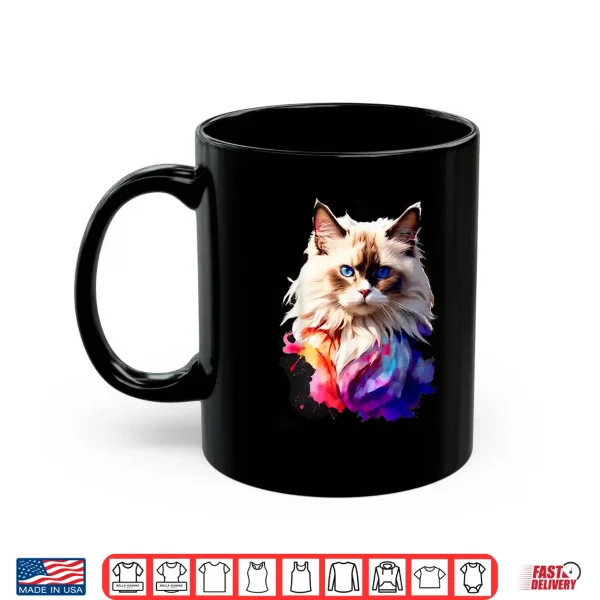 Ragdoll Cat Watercolor Family Tee All Ages Cat Lovers Shirt 3 Mug Ragdoll Cat Watercolor Family Tee All Ages Cat Lovers Shirt