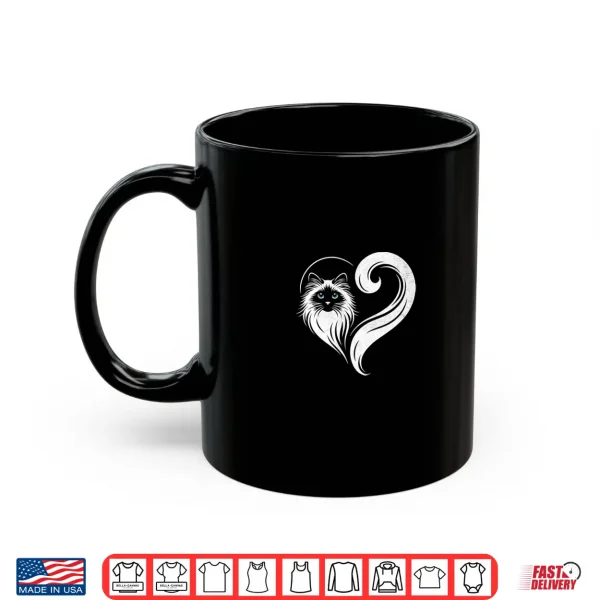Mug Ragdoll Heart Cat Lover Ragdolls Cats Shirt