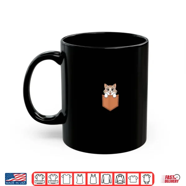 Mug Ragdoll In Pocket Cat Owner Cute Pet Lover Shirt