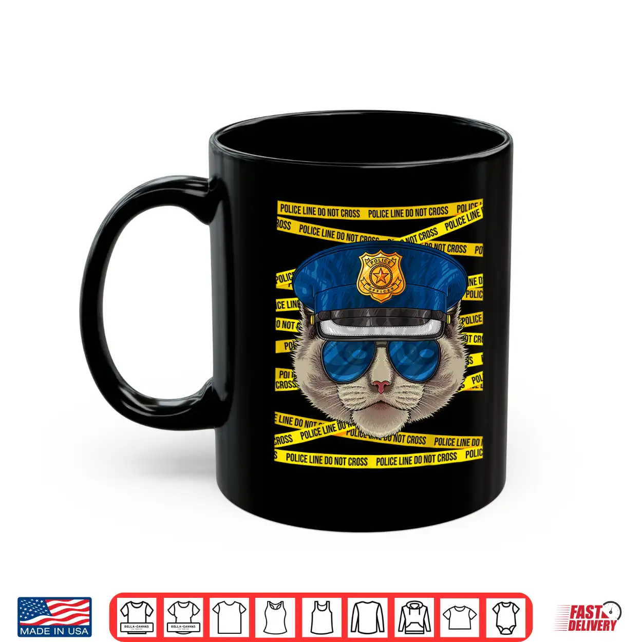 Ragdoll Police Officer Policeman Funny Police Cat Shirt Ragdoll Police Officer Policeman Funny Police Cat Shirt