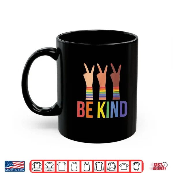 Rainbow Pride Be Kind Toddler Kids Lgbtq+ Inclusivity Shirt 3 Mug Rainbow Pride Be Kind Toddler Kids LGBTQ Inclusivity Shirt