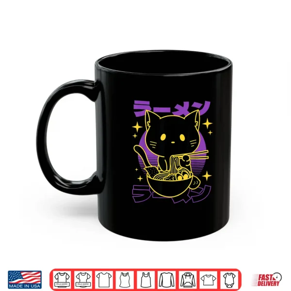 Mug Ramen Cat Japanese Shirt