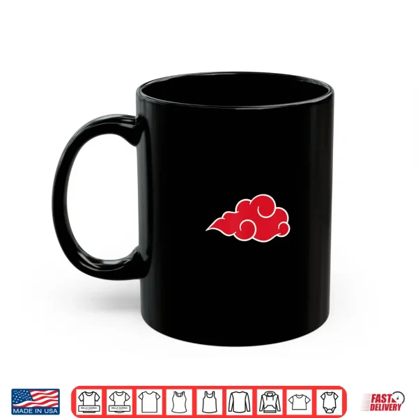 Mug Red Cloud Anime Style Japanese Manga Comic Style Pattern Shirt