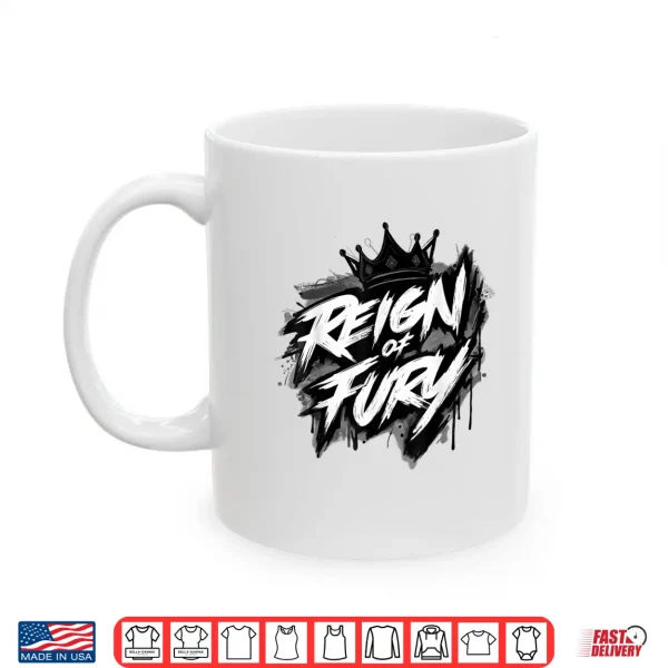 Mug Reign of Fury Martial Arts Combat Graphic Design Shirt