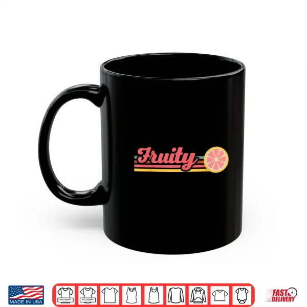Mug Retro Fruity Lesbian Subtle Lesbian LGBTQ Gay Pride Month Shirt
