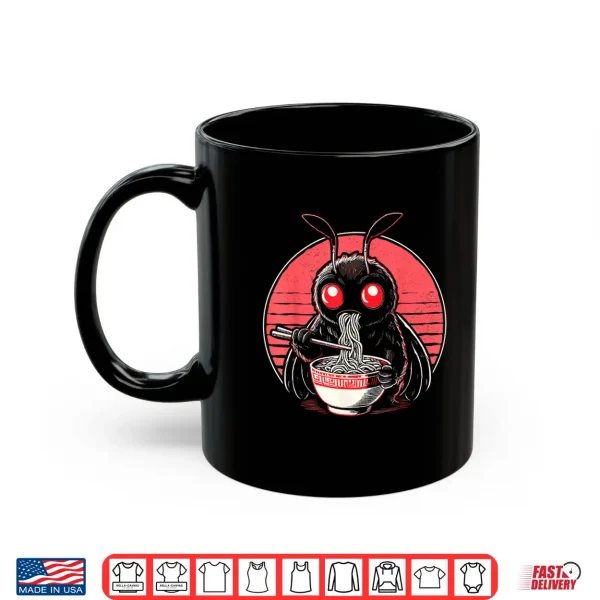 Mug Retro Mothman Ramen Kawaii Japanese Noodles Shirt